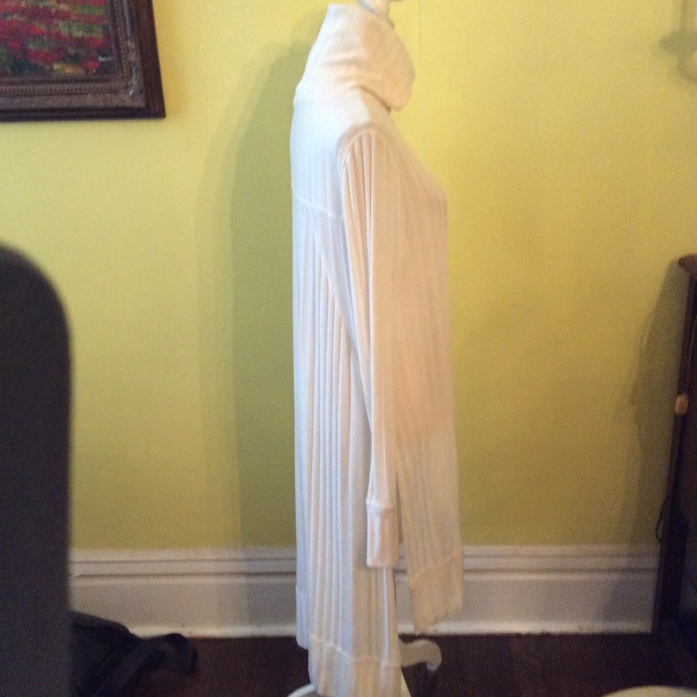 WeThe Free Cream Turtleneck LS Sweater Dress L - Picture 7 of 16